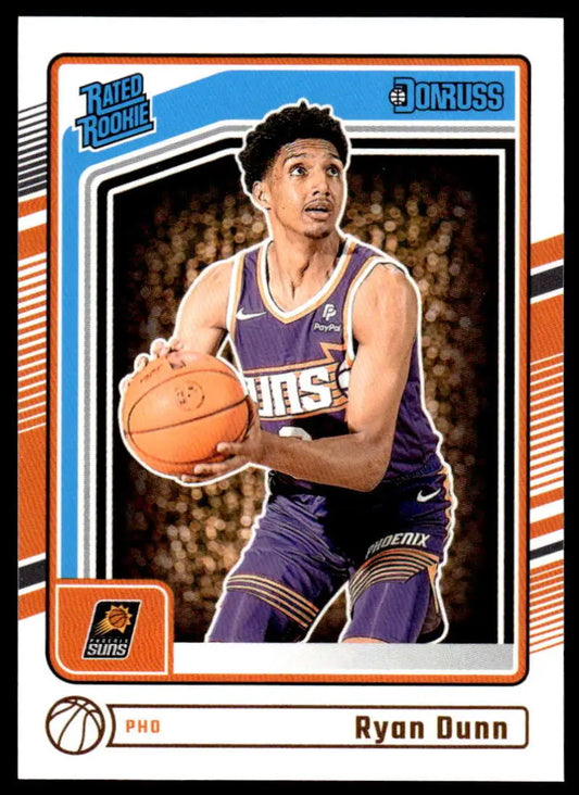 2024-25 Donruss #214 Ryan Dunn NM-MT RC Rookie Suns ID:81138 - Basketball Card Single