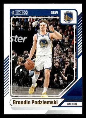 2024-25 Donruss #22 Brandin Podziemski - Basketball Card Single