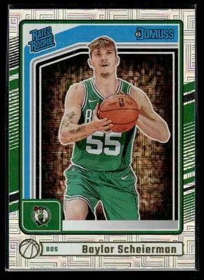 2024-25 Donruss #224 Baylor Scheierman Choice RC Boston Celtics - Basketball Card Single