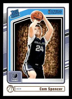 2024-25 Donruss #235 Cam Spencer Base RC Memphis Grizzlies