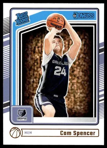2024-25 Donruss #235 Cam Spencer NM-MT RC Rookie Grizzlies ID:81147 - Basketball Card Single