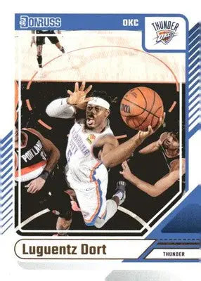 2024-25 Donruss #24 Luguentz Dort NM-MT Thunder ID:81035 - Basketball Card Single