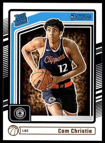 2024-25 Donruss #241 Cam Christie NM-MT RC Rookie Clippers ID:81150 - Basketball Card Single