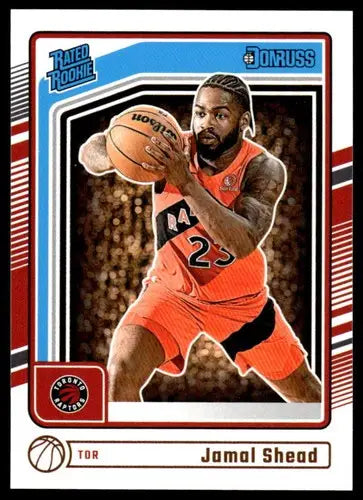 2024-25 Donruss #246 Jamal Shead NM-MT RC Rookie Raptors ID:81153 - Basketball Card Single