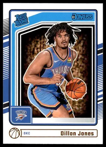 2024-25 Donruss #250 Dillon Jones NM-MT RC Rookie Thunder ID:81155 - Basketball Card Single