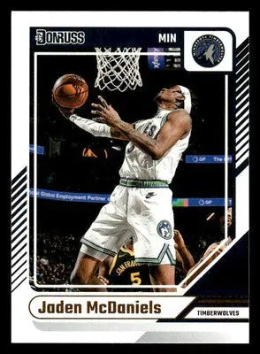 2024-25 Donruss #36 Jaden McDaniels - Basketball Card Single
