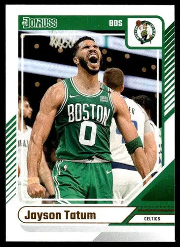 2024-25 Donruss #49 Jayson Tatum NM-MT Celtics ID:81048 - Basketball Card Single