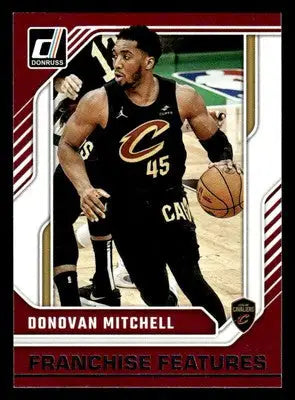 2024-25 Donruss #5 Donovan Mitchell Franchise Features Cleveland Cavaliers - Basketball Card Single