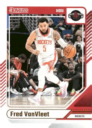2024-25 Donruss #58 Fred VanVleet NM-MT Rockets ID:81050 - Basketball Card Single
