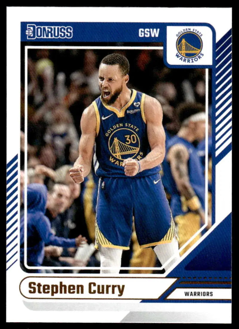 2024-25 Donruss #64 Stephen Curry NM-MT Warriors ID:81055 - Basketball Card Single