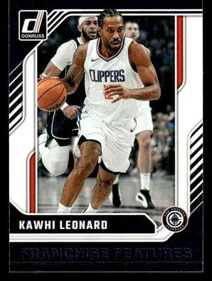 2024-25 Donruss #7 Kawhi Leonard Franchise Features Los Angeles Clippers - Basketball Card Single