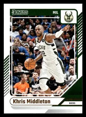 2024-25 Donruss #76 Khris Middleton Base Milwaukee Bucks - Basketball Card Single