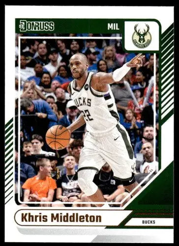 2024-25 Donruss #76 Khris Middleton NM-MT Bucks ID:79362