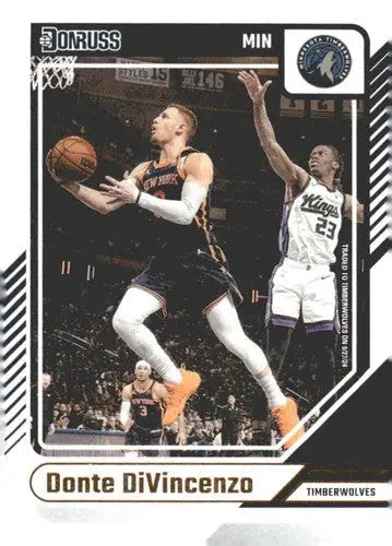 2024-25 Donruss #77 Donte DiVincenzo NM-MT Timberwolves ID:81060 - Basketball Card Single