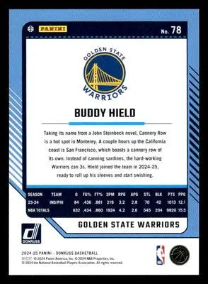 2024-25 Donruss #78 Buddy Hield - Basketball Card Single