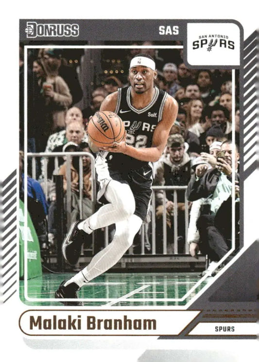 2024-25 Donruss #87 Malaki Branham NM-MT Spurs ID:81064 - Basketball Card Single