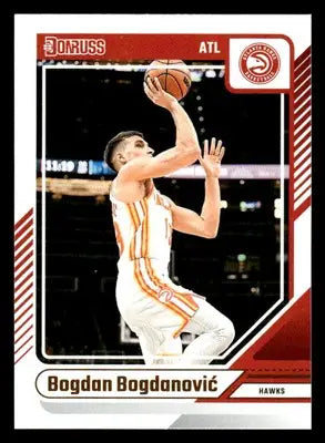 2024-25 Donruss #88 Bogdan Bogdanovic Base Atlanta Hawks