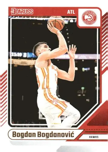 2024-25 Donruss #88 Bogdan Bogdanovic NM-MT Hawks ID:81065 - Basketball Card Single