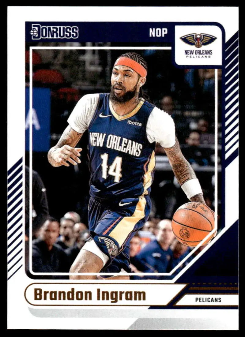 2024-25 Donruss #98 Brandon Ingram NM-MT Pelicans ID:81068 - Basketball Card Single