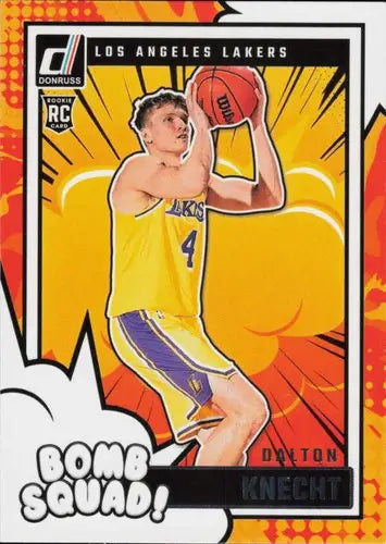 2024-25 Donruss Bomb Squad #15 Dalton Knecht NM-MT Lakers ID:80752 - Basketball Card Single