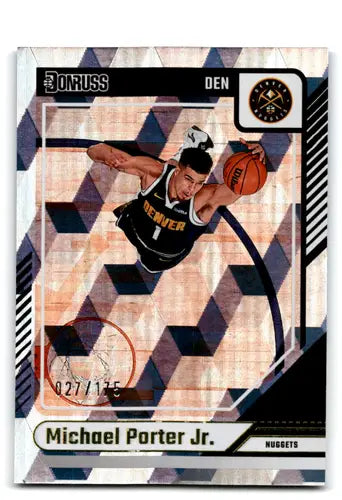 2024-25 Donruss Cubic #100 Michael Porter Jr. NM-MT 027/175 Nuggets ID:80765 - Basketball Card Single