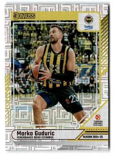 2024-25 Donruss EuroLeague #104 Marko Guduric NM-MT ID:82481 - Basketball Card Single