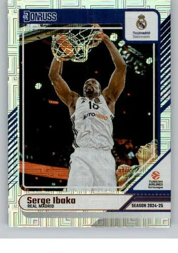 2024-25 Donruss EuroLeague #123 Serge Ibaka NM Near Mint ID:82595 - Basketball Card Single