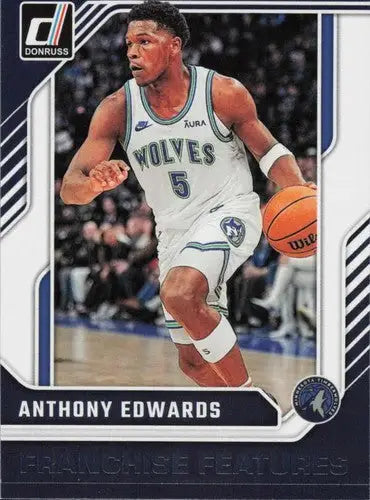 2024-25 Donruss Franchise Features #28 Anthony Edwards NM-MT Timberwolv ID:80756 - Basketball Card Single