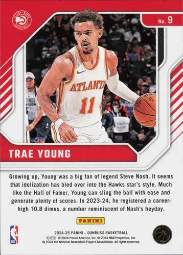 2024-25 Donruss Franchise Features #9 Trae Young NM-MT Hawks ID:80755 - Basketball Card Single