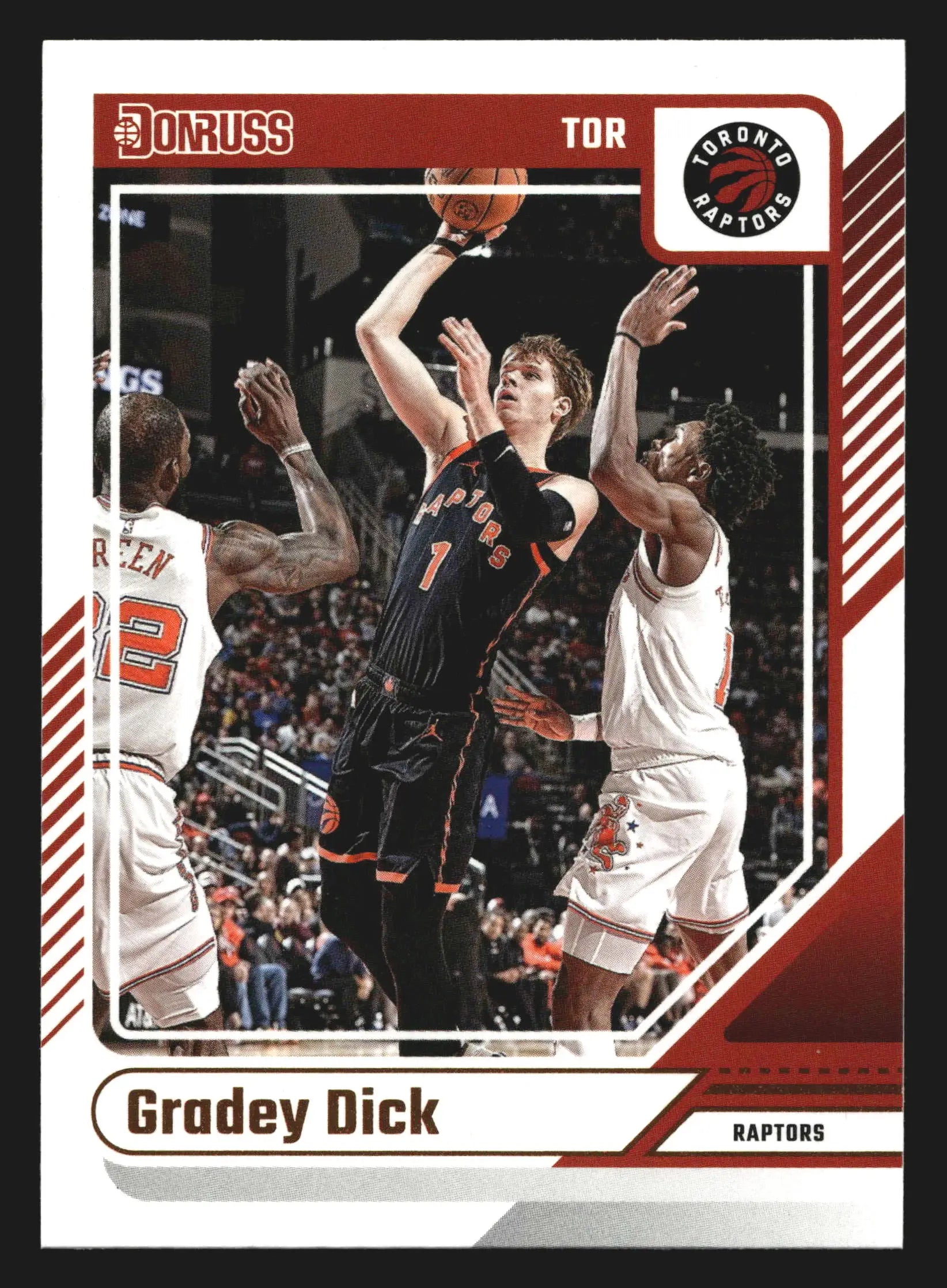 2024-25 Donruss Gradey Dick #113 Toronto Raptors