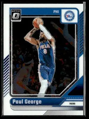 2024-25 Donruss Optic #110 Paul George Philadelphia 76ers - Basketball Card Single