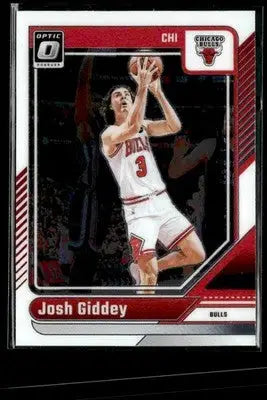 2024-25 Donruss Optic #120 Josh Giddey Base Chicago Bulls - Basketball Card Single