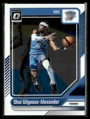 2024-25 Donruss Optic #127 Shai Gilgeous-Alexander - Basketball Card Single