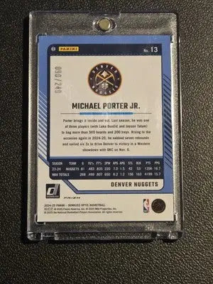 2024-25 Donruss Optic #13 Michael Porter Jr. Premium Box Set #/249 - Basketball Card Box
