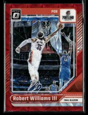 2024-25 Donruss Optic #139 Robert Williams III Red International - Basketball Card Single