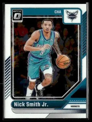 2024-25 Donruss Optic #167 Nick Smith Jr. Base Charlotte Hornets - Basketball Card Single