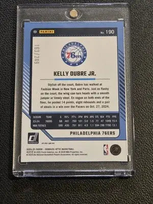 2024-25 Donruss Optic #190 Kelly Oubre Jr. Premium Box Set #/249 - Basketball Card Box