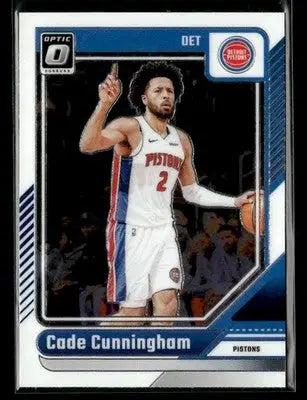 2024-25 Donruss Optic #26 Cade Cunningham - Basketball Card Single
