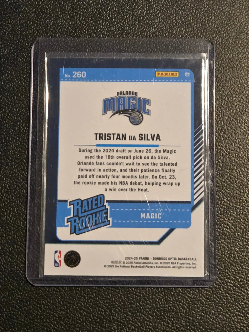 2024-25 Donruss Optic #260 Tristan da Silva - Basketball Card Single