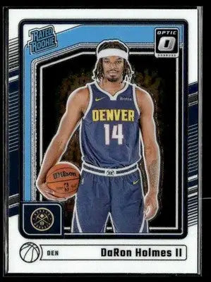 2024-25 Donruss Optic #262 DaRon Holmes II Base RC Denver Nuggets - Basketball Card Single