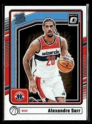 2024-25 Donruss Optic #276 Alexandre Sarr