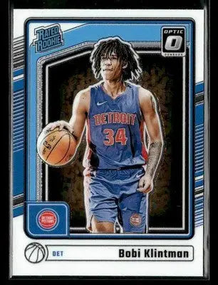 2024-25 Donruss Optic #289 Bobi Klintman - Basketball Card Single