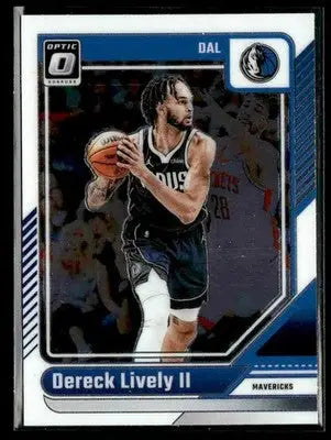 2024-25 Donruss Optic #44 Dereck Lively II - Basketball Card Single
