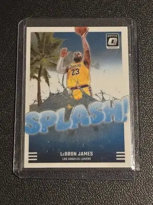 2024-25 Donruss Optic #5 LeBron James Splash! - Basketball Card Single