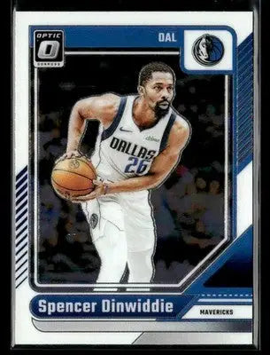 2024-25 Donruss Optic #54 Spencer Dinwiddie - Basketball Card Single