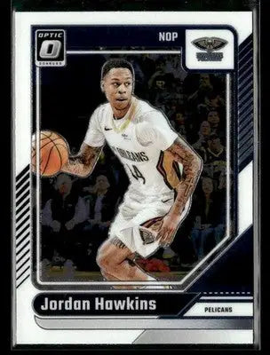 2024-25 Donruss Optic #68 Jordan Hawkins - Basketball Card Single