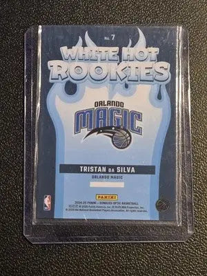 2024-25 Donruss Optic #7 Tristan da Silva White Hot Rookies - Basketball Card Single