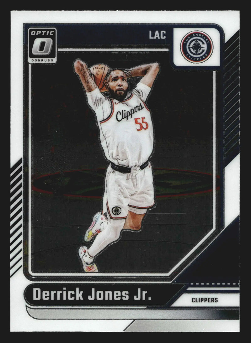 2024-25 Donruss Optic #71 Derrick Jones Jr. Clippers - Basketball Card Single