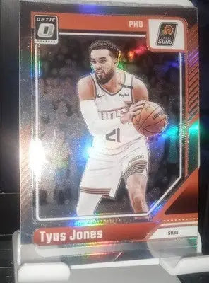 2024-25 Donruss Optic #82 Tyus Jones Foil Phoenix Suns NBA