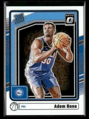 2024-25 Donruss Optic Adem Bona #281 RC Philadelphia 76ers - Basketball Card Single